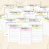Vacation Planner Planning Journal Hotel Mountain Beach Cruise Island Printable Digital Download Travel Budget Trip Classic Happy PDF - Image 7