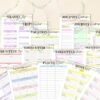 Vacation Planner Planning Journal Hotel Mountain Beach Cruise Island Printable Digital Download Travel Budget Trip Classic Happy PDF - Image 8