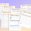 Time Management Planner Printable Pomodoro Goals Time Tracker Digital Download Year End Review Time Blocking Organization Productivity Daily - Image 6
