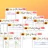 Youtube Planner Social Media Video Vlog Tracker Printable Business Planner Digital Download Marketing Planner Classic Happy PDF Inserts - Image 3
