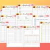 Youtube Planner Social Media Video Vlog Tracker Printable Business Planner Digital Download Marketing Planner Classic Happy PDF Inserts - Image 2