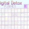 Digital Detox Diaries Workbook Journal Self Reflection Planner Self Assessment Digital Free Printable Mental Health Social Media Detox - Image 2