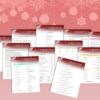 Christmas Games Bundle Family Christmas Games Trivia Quiz Office School Party Games Planner Printable Holiday Planner Digital Download Xmas - Image 6