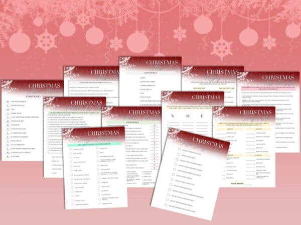 Thanksgiving Planner Thanksgiving Event Meal Organizer Printable Holiday Planner Digital Download Gift Menu Turkey Day Binder Classic PDF - Image 6