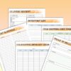 Delivery Driver Bus Truck Planner Mailman Delivery Person UPS Fedex USPS Amazon Food Grocery Printable Solopreneur Digital Download - Image 6