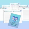 Kids Fundraising Planner Digital Download Sponsorship Fundraiser Organizing Goal Budget Checklist Expense Tracker Classic Happy PDF Inserts - Image 5