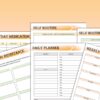 Delivery Driver Bus Truck Planner Mailman Delivery Person UPS Fedex USPS Amazon Food Grocery Printable Solopreneur Digital Download - Image 3