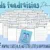 Kids Fundraising Planner Digital Download Sponsorship Fundraiser Organizing Goal Budget Checklist Expense Tracker Classic Happy PDF Inserts