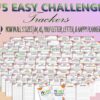 75 Soft Easy Challenge Tracker for Weight Loss