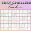 75 Soft, Hard Medium and Easy Challenge Tracker Bundle TikTok Weight Loss Journal Lifestyle Planner Workout Fitness Printable Digital Self - Image 6