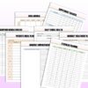 CareGiver Planner Elderly Caregiving Planner Elder Care Home Care Senior Care Home Health Care Digital Download Classic Happy PDF Inserts - Image 5