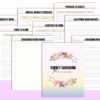 CareGiver Planner Elderly Caregiving Planner Elder Care Home Care Senior Care Home Health Care Digital Download Classic Happy PDF Inserts - Image 3