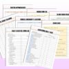 CareGiver Planner Elderly Caregiving Planner Elder Care Home Care Senior Care Home Health Care Digital Download Classic Happy PDF Inserts - Image 2