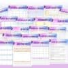 Virtual Assistant Planner Contract Side Hustle Freelance VA Social Media Portfolio Printable Solopreneur Digital Work from Home Small Busnss - Image 4