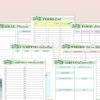 Camping Planner Travel Journal Vacation Girls Camp Boys Camp Summer Campout Printable Digital Download Travel Budget Trip Planner Classic - Image 3