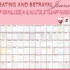 Cheating Betrayal Planner Trauma Processing Journal Grief Therapy Self Care Mood Tracker Printable Mental Health Shadow Work Breakdown - Image 8