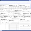 Work from Home Planner Printable Daily Work Planner Home Business Tracker Digital Download Classic Happy PDF Inserts A4 A5 Letter Half - Image 3