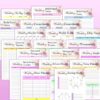 Wedding Planner Printable Wedding Organizer Digital Download Wedding Binder Kit Classic Happy PDF Inserts A4 A5 Letter Half - Image 5