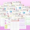 Wedding Planner Printable Wedding Organizer Digital Download Wedding Binder Kit Classic Happy PDF Inserts A4 A5 Letter Half - Image 4