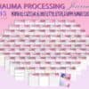 Trauma Processing Journal Grief Therapy Self Care Mood Tracker Planner Depression Printable Mental Health Digital Download Breakdown Emotion