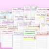 Wedding Planner Printable Wedding Organizer Digital Download Wedding Binder Kit Classic Happy PDF Inserts A4 A5 Letter Half - Image 3