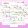 Wedding Planner Printable Wedding Organizer Digital Download Wedding Binder Kit Classic Happy PDF Inserts A4 A5 Letter Half - Image 2