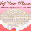 Self Care Journal Life Planner Printable Mental Health Digital Download Mindfulness Life Organizer Classic Happy PDF Inserts A4 A5 Letter