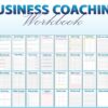 Business Coaching Workbook Client Intake Competitor Analysis Business Coach Tools Goals Digital Download Monthly Coaching Session notes - Image 7