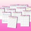 Ultimate Family Life Planner Printable Home Management Digital Download Newlywed Gift Household Chores Schedule Maintenance Mommy Classic - Image 6
