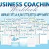 Business Coaching Workbook Client Intake Competitor Analysis Business Coach Tools Goals Digital Download Monthly Coaching Session notes