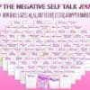 Mental Health Planner Self Care Journal Anxiety Self Love Wellness Self Care Stop Negativity Positivity Printable Digital Download Life
