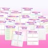 Mental Health Planner Self Care Journal Anxiety Self Love Wellness Self Care Stop Negativity Positivity Printable Digital Download Life - Image 6