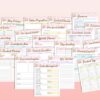 Shopify Store Business Planner Side Hustle Freelance Printable Solopreneur Budget Goals Ecommerce Work from Home Small Business Worksheet - Image 4
