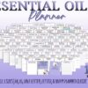 Essential Oils Planner Self Care Journal Printable Mental Health Digital Mindfulness Benefits Young Living Aromatherapy Anxiety Relax Recipe
