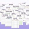 Essential Oils Planner Self Care Journal Printable Mental Health Digital Mindfulness Benefits Young Living Aromatherapy Anxiety Relax Recipe - Image 6