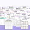 Essential Oils Planner Self Care Journal Printable Mental Health Digital Mindfulness Benefits Young Living Aromatherapy Anxiety Relax Recipe - Image 5