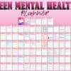 Teen Mental Health Teenage Coping Skills Kids Therapy Wellness Self Care Journal Life Printable Digital Download Mindfulness Life Organizer - Image 3