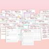 Postpartum Care Journal Pregnancy Planner Baby Shower Printable Maternity Gift Digital Download Expecting New Mom Newborn Care After Birth - Image 3