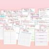 Postpartum Care Journal Pregnancy Planner Baby Shower Printable Maternity Gift Digital Download Expecting New Mom Newborn Care After Birth - Image 2