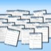 Home Management Planner UPDATED Printable Home Organizing Checklist Household Family Planner Classic Happy PDF Inserts A4 A5 Letter Half - Image 5