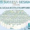 Success 2023 Planner Calendar Daily Goals Tracker Productivity Life Project Printable Digital Download Challenge Monthly Weekly Hourly