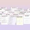 Trigger Processing Trauma Journal Grief Thought Therapy Self Care Mood Tracker Planner Depression Printable Mental Health Breakdown Emotions - Image 3