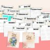 Grief Processing Journal Mood Tracker Anxiety Planner Depression Therapy Printable Mental Health Digital Download PTSD Social Anxiety - Image 2