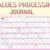 Values Processing Kit Self Care Self Confidence Journal Self Discovery Core Shadow Work Printable Self Esteem Mental Health Digital Download - Image 7