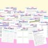 Values Processing Kit Self Care Self Confidence Journal Self Discovery Core Shadow Work Printable Self Esteem Mental Health Digital Download - Image 3