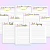 Travel Itinerary Trip Planner Vacation Diary Cruise Journal Printable Digital Download Holiday Budget Organizer Checklist Road Trip Guide - Image 6