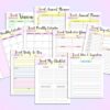 Travel Itinerary Trip Planner Vacation Diary Cruise Journal Printable Digital Download Holiday Budget Organizer Checklist Road Trip Guide - Image 5