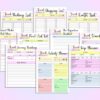 Travel Itinerary Trip Planner Vacation Diary Cruise Journal Printable Digital Download Holiday Budget Organizer Checklist Road Trip Guide - Image 3