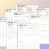 Child Custody Planner Child Sharing Divorce Child Support Court Appoint Coparenting Counseling Visitation Journal Printable Digital Download - Image 4