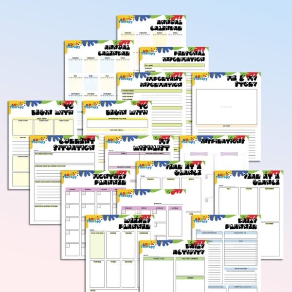The Ultimate ADHD Therapy Planner - Image 5